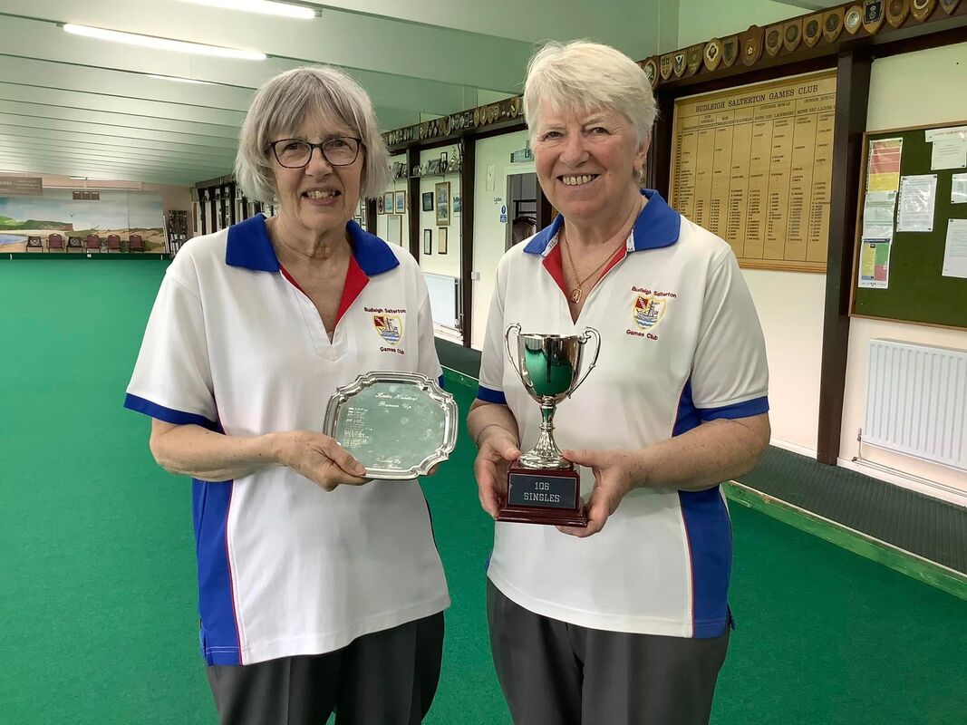 Budleigh Salterton Bowls Club internal indoor competitions ladies 106
